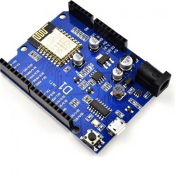 برد توسعه WeMos D1 دارای هسته وای فای ESP8266 و سازگار با شیلدهای آردوینو